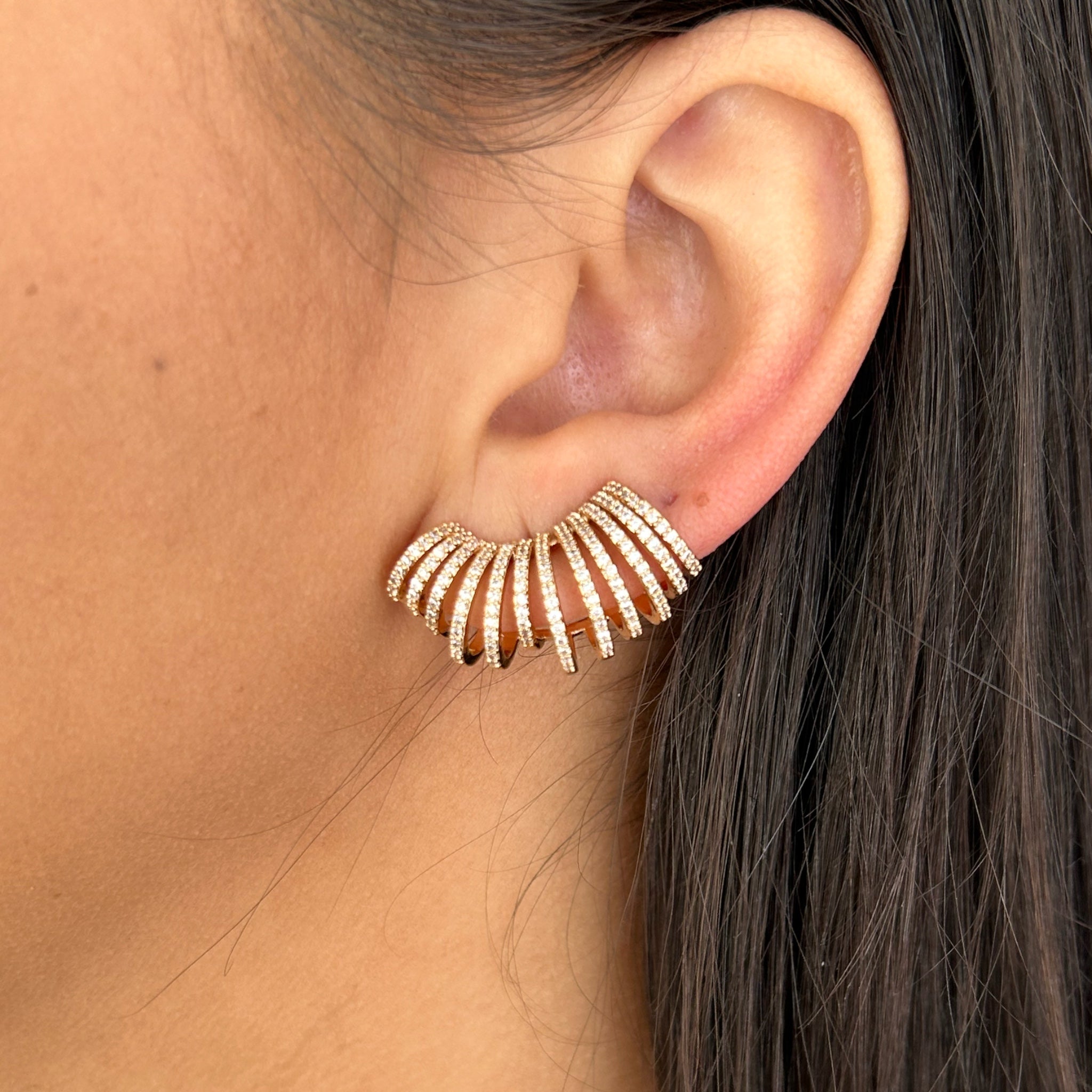 EarCuff Aro Zirconia
