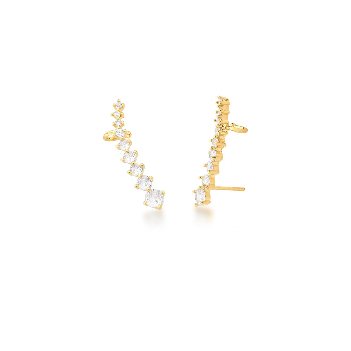 Ear Cuff de Zirconia