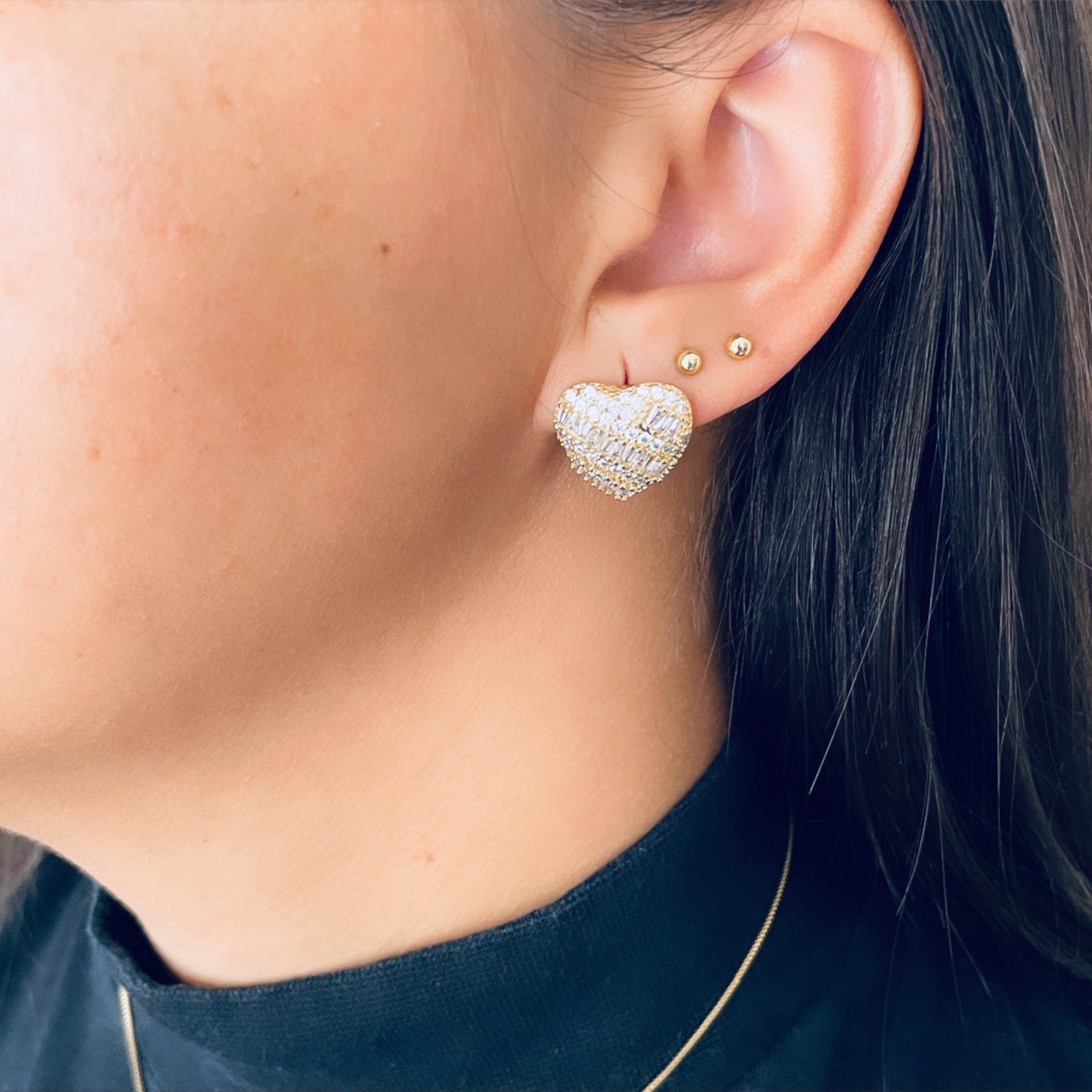 Conjunto Coração Cristal