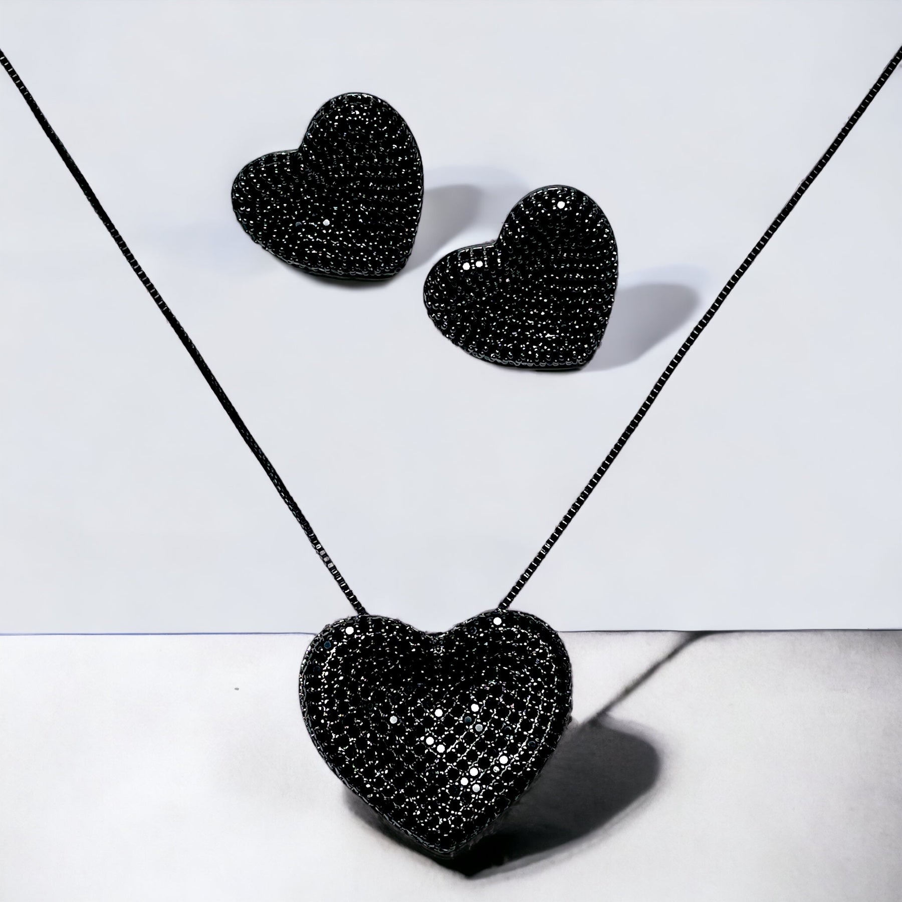 Conjunto de Coração Negro