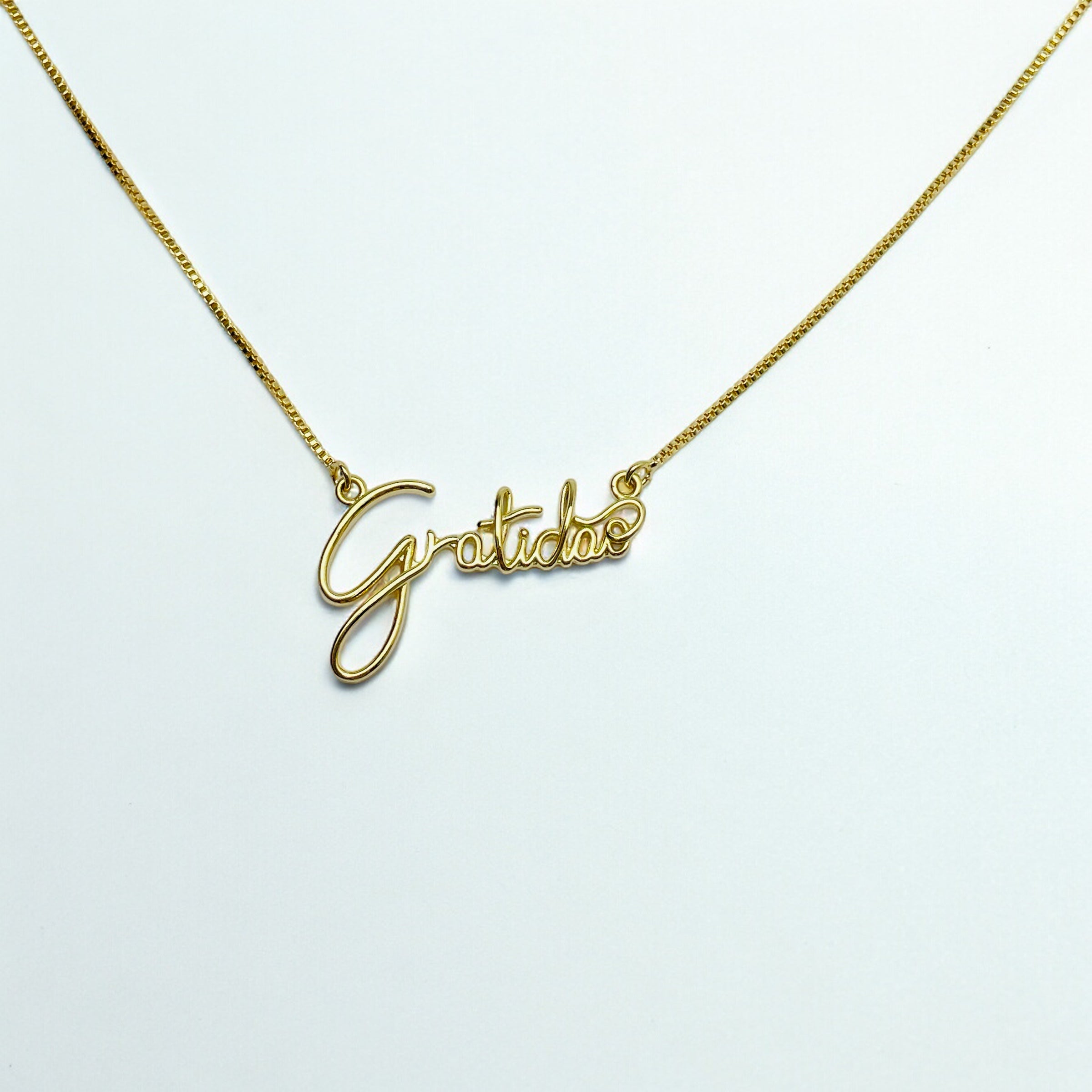 Colar Gratidão