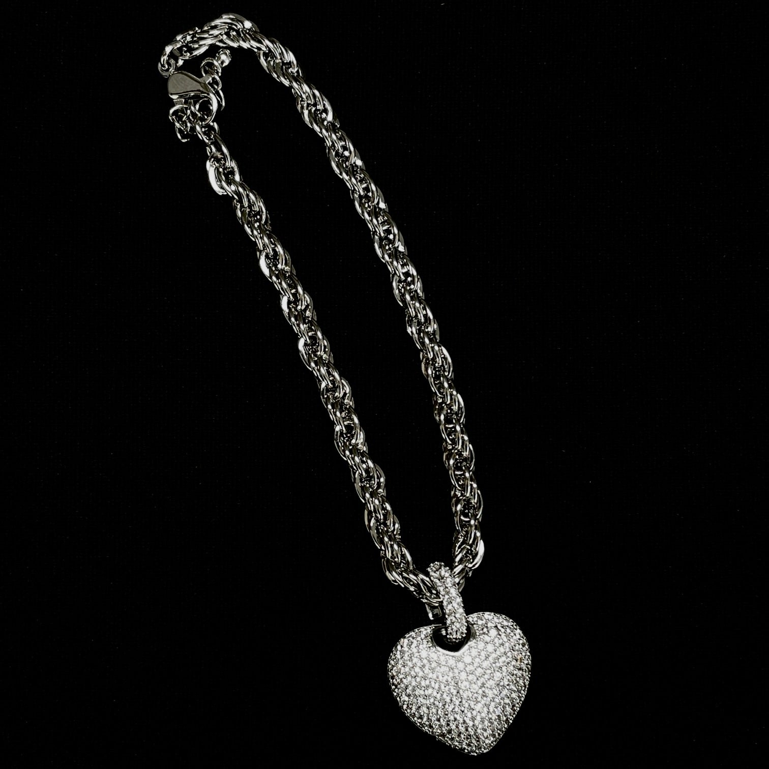 Pulseira Corrente Coração
